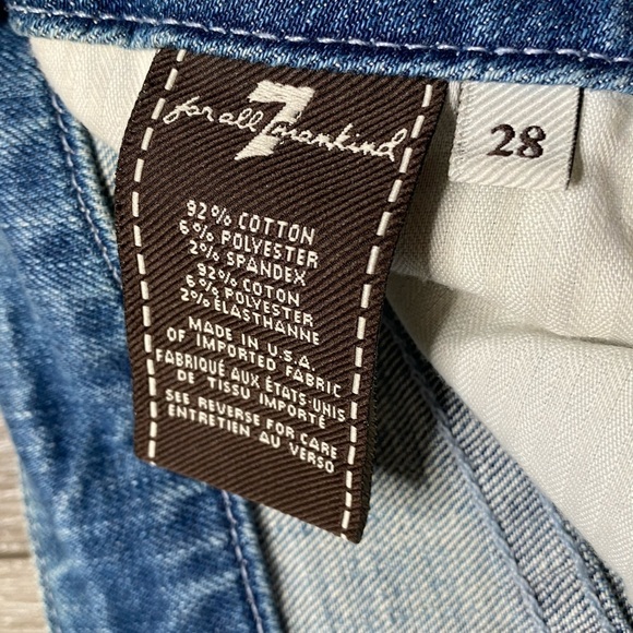 7 for all mankind Denim Skirt Size 28 - Picture 16 of 16